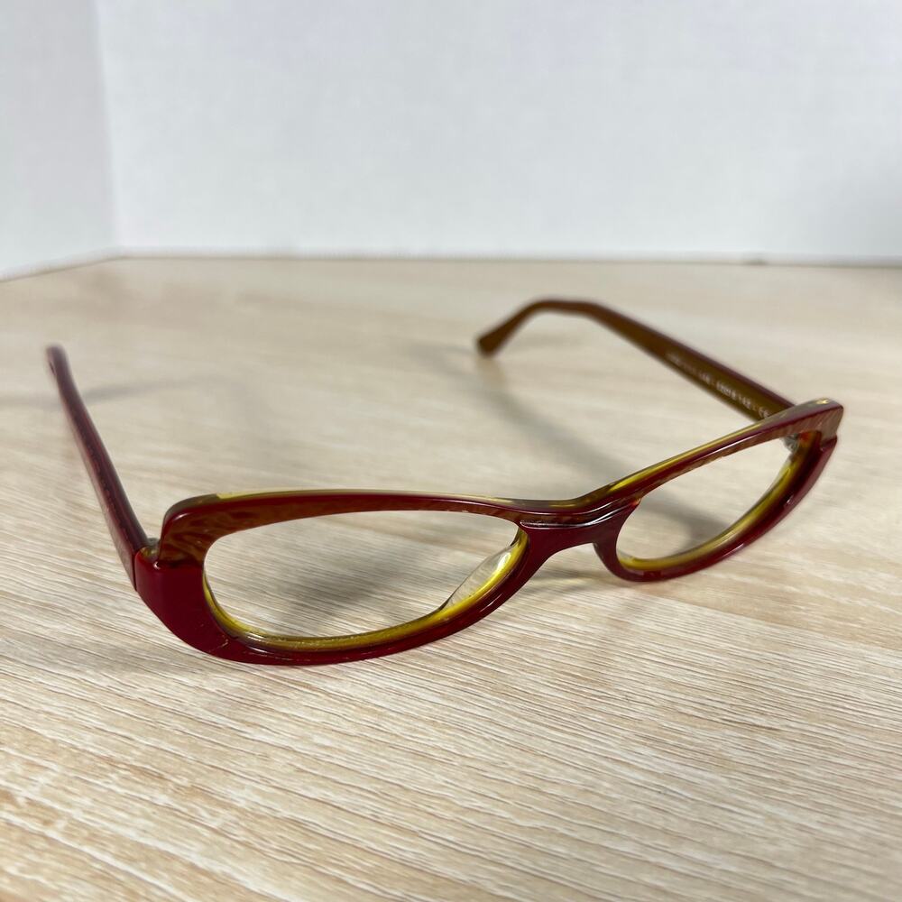 Jean Lafont Paris Douceur 646 Eyeglasses Red Frames ONLY 52-16-142